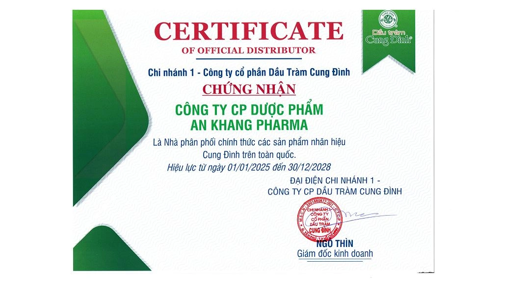 Dầu tràm Cung Đình Diamond giúp kháng khuẩn, giảm đau nhức xương, khớp chai 50ml - 2